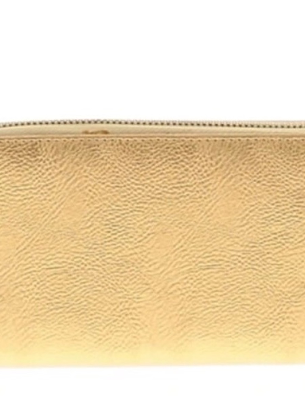 Gold unbranded wallet NWOT